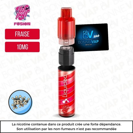 Starter Puff Grosse Fraise - Wpuff Fusion - 10mg