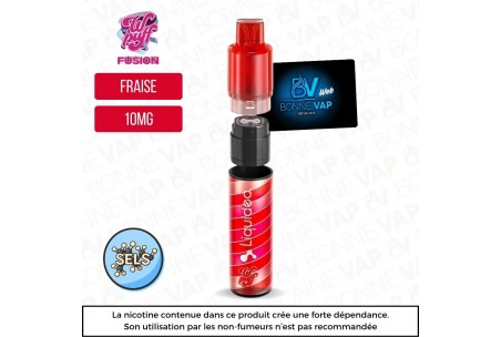 Starter Puff Grosse Fraise - Wpuff Fusion - 10mg