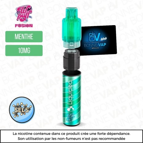 Starter Puff Menthe Fraiche - Wpuff Fusion - 10mg