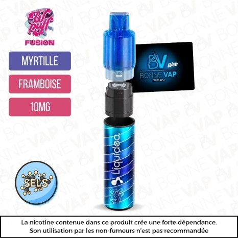 Starter Puff Myrtille Framboyante - Wpuff Fusion - 10mg