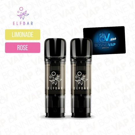 Cartouches Limonade Rose - Elfa Pro