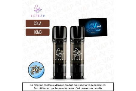 Cartouches Cola - Elfa Pro - 10mg