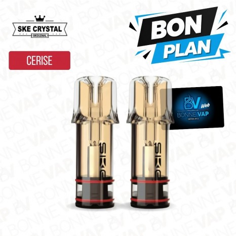 Cartouches Cerise Glacée - SKE Crystal Plus - Bon Plan