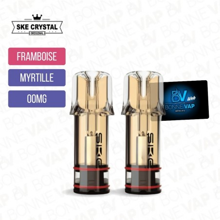 Cartouches Framboise Myrtille - SKE Crystal Plus - Bon Plan