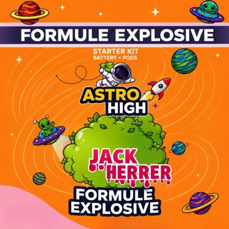 Puff CBD Jack Herrer 90% - Astro High - Affiche