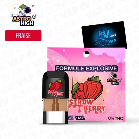 Cartouche CBD Strawberry 90% - Astro High