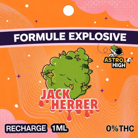 Cartouche CBD Jack Herrer 90% - Astro High - Affiche