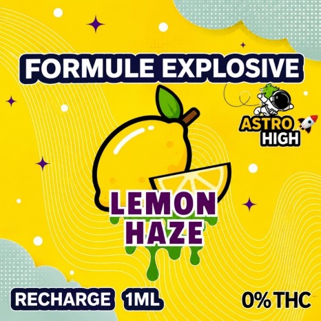 Cartouche CBD Lemon Haze 90% - Astro High - Affiche