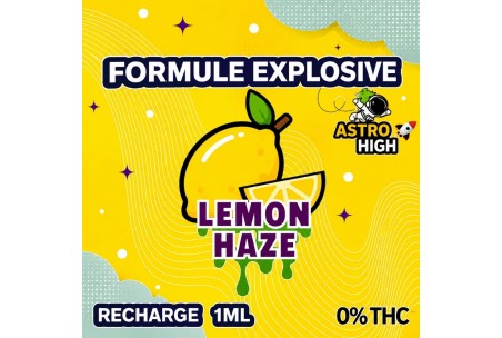 Cartouche CBD Lemon Haze 90% - Astro High - Affiche