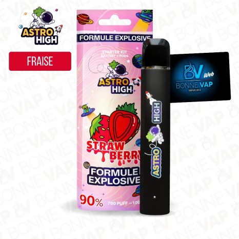 Puff CBD Strawberry 90% - Astro High