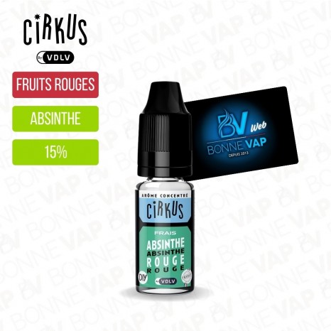 Concentré Absinthe Rouge 10ml - Cirkus