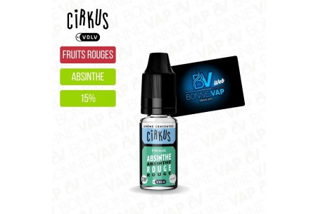 Concentré Absinthe Rouge 10ml - Cirkus
