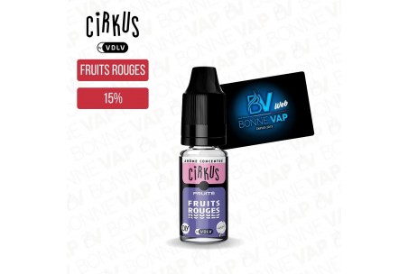 Concentré Fruits Rouges 10ml - Cirkus