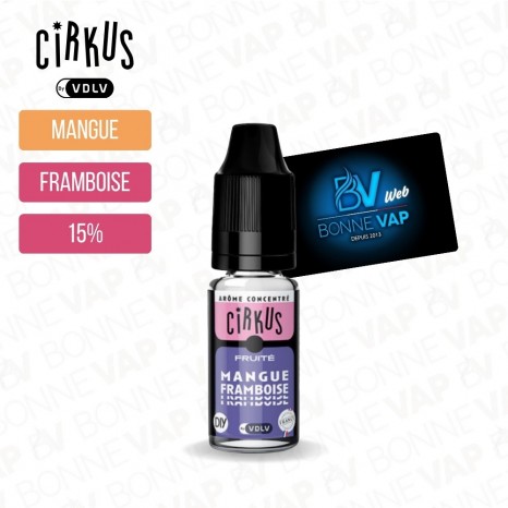 Concentré Mangue Framboise 10ml - Cirkus