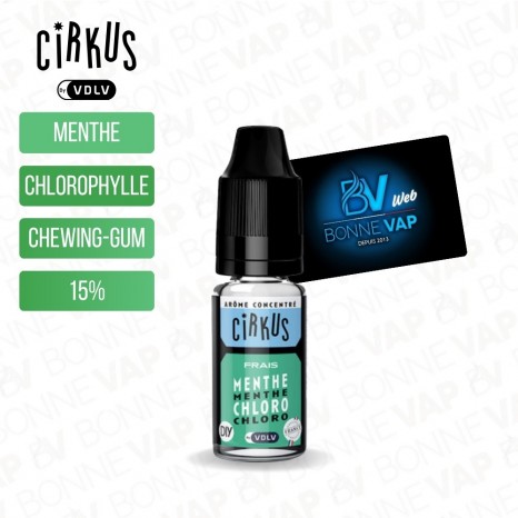 Concentré Menthe Chlorophylle 10ml - Cirkus