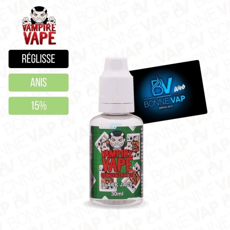Concentré Black Jack 30ml - Vampire Vape