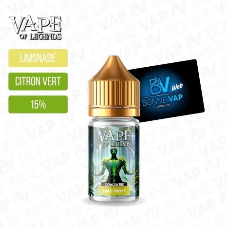 Concentré Limo Frost 30ml - Vape of Legend