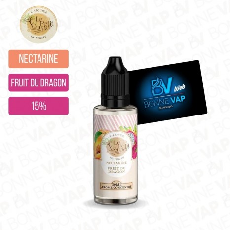 Concentré Nectarine Fruit du Dragon 30ml - Le Petit Verger