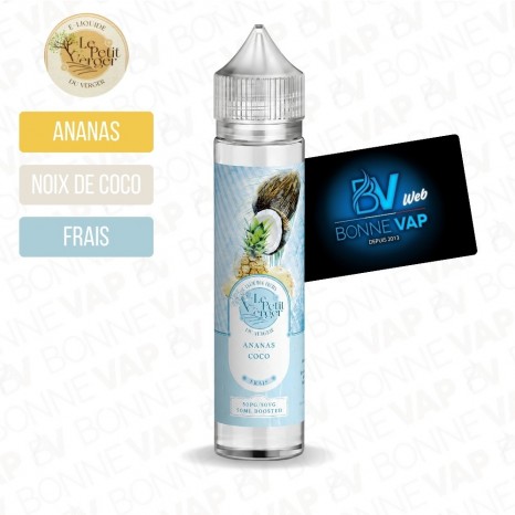 Ananas Coco Frais 50ml - Le Petit Verger