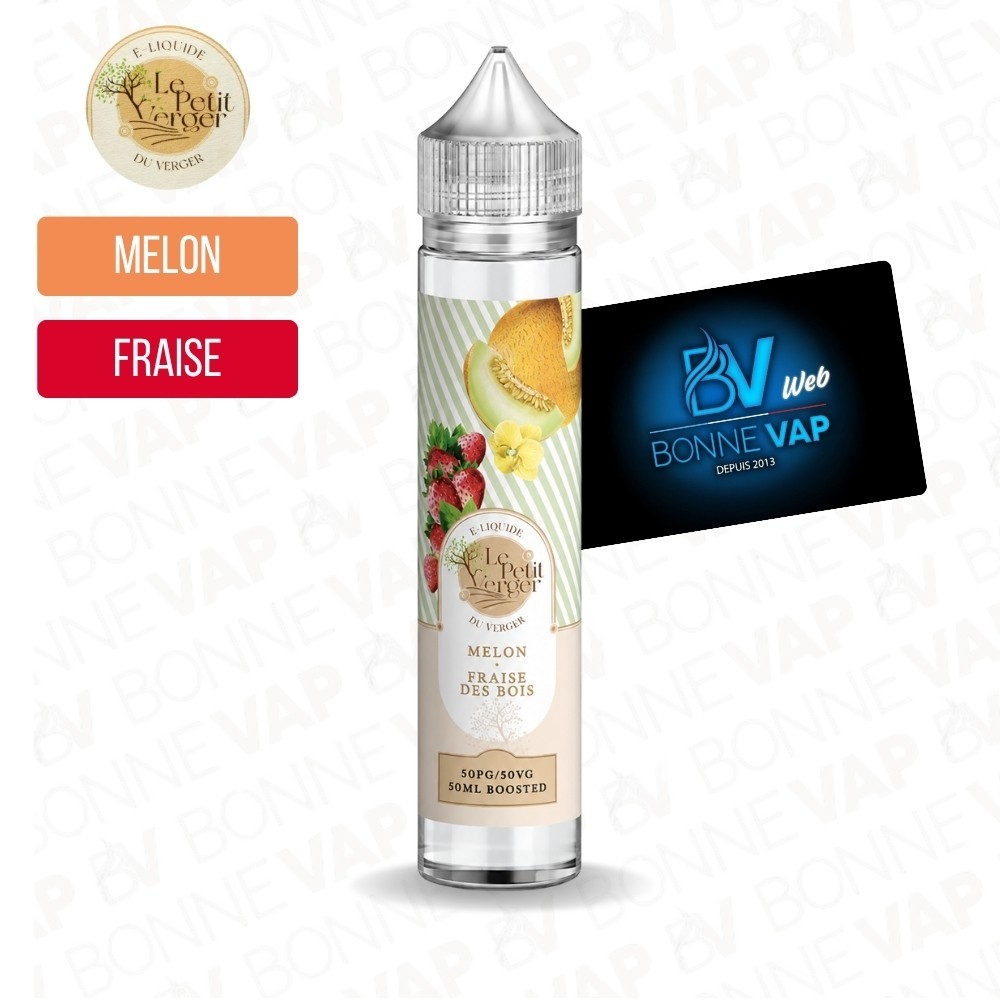 Melon Fraise des Bois 50ml - Le Petit Verger