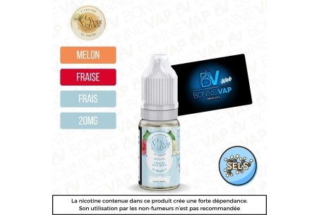 Melon Fraise des Bois Frais 10ml Sels- Le Petit Verger - 20mg
