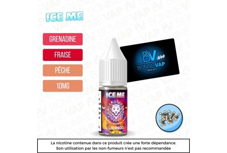 Lidingo 10ml Sels - Ice Me - 10mg