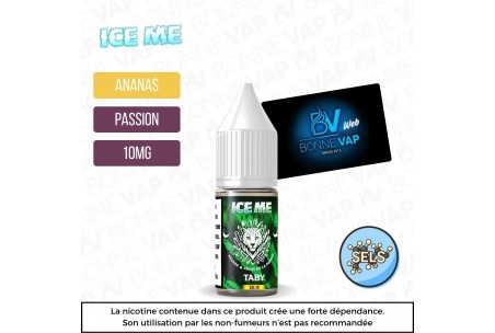 Taby 10ml Sels - Ice Me - 10mg