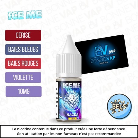Nacka 10ml Sels - Ice Me