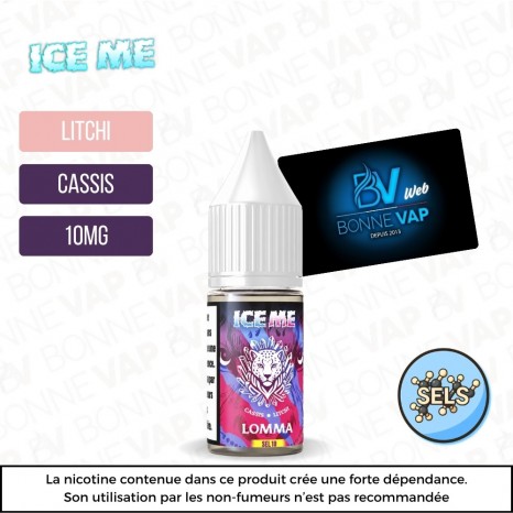 Lomma 10ml "Sels" - Ice Me - 10mg