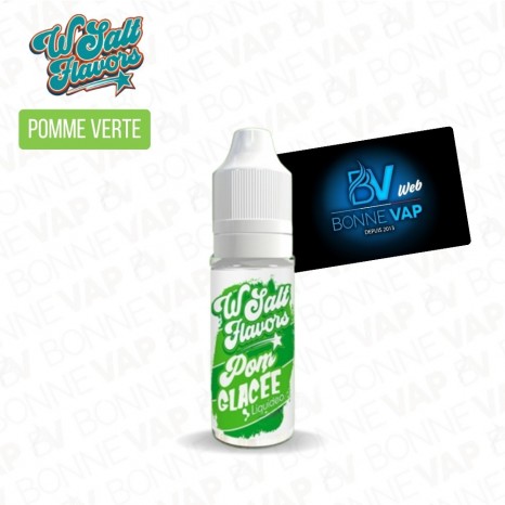 Pom Glacée 10ml "Sels" - Wsalt Flavors Liquideo