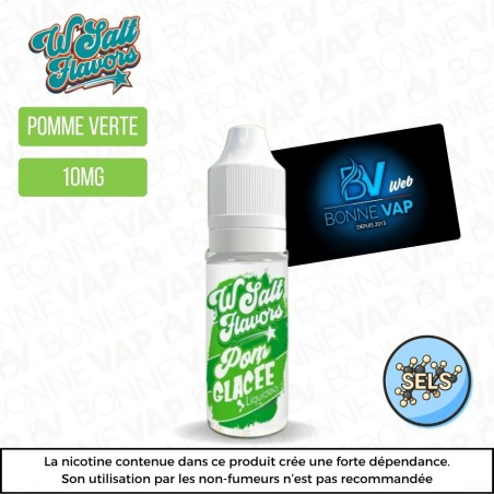 Pom Glacée 10ml "Sels" - Wsalt Flavors Liquideo