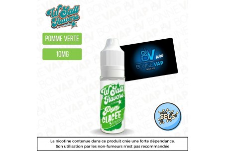 Pom Glacée 10ml "Sels" - Wsalt Flavors Liquideo - 10mg