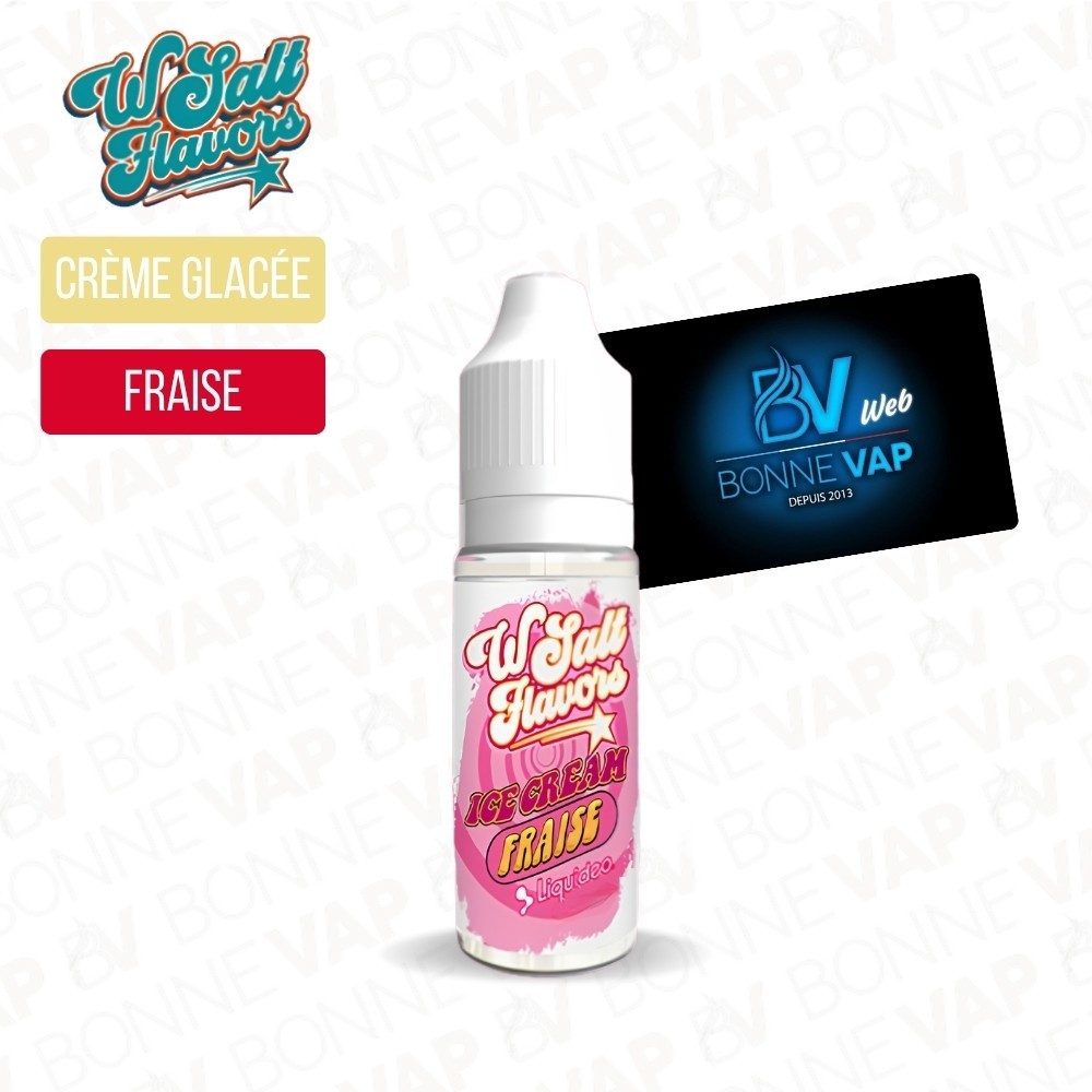 Ice Cream 10ml Sels - Wsalt Flavors Liquideo