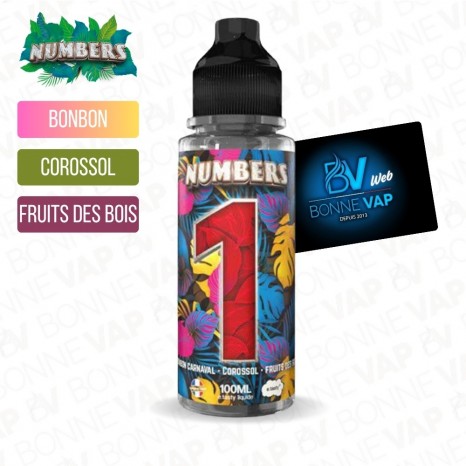 Numbers 1 100ml - E.Tasty