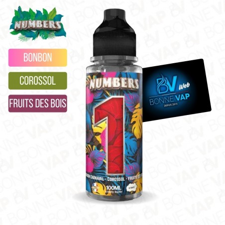 Numbers 1 100ml - E.Tasty