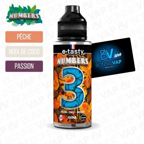 Numbers 3 100ml - E.Tasty