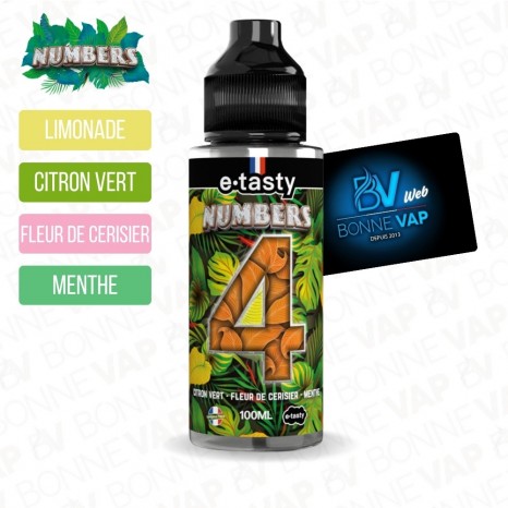 Numbers 4 100ml - E.Tasty