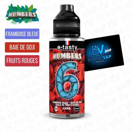 Numbers 6 100ml -  E.Tasty
