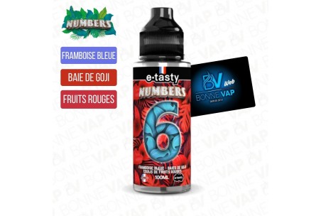 Numbers 6 100ml -  E.Tasty