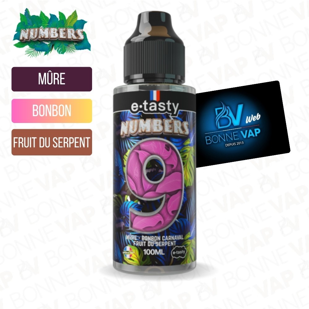 Numbers 9 100ml - E.Tasty