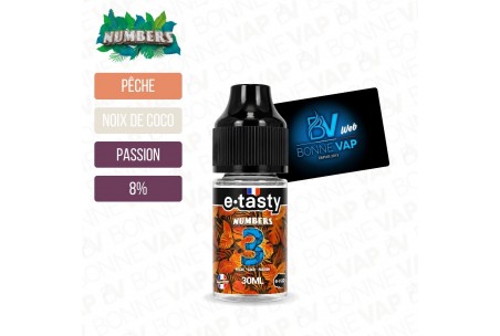 Concentré Numbers 3 30ml - E.Tasty