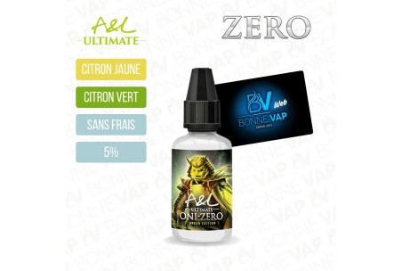 Concentré Oni Zéro 30ml - Ultimate A&L