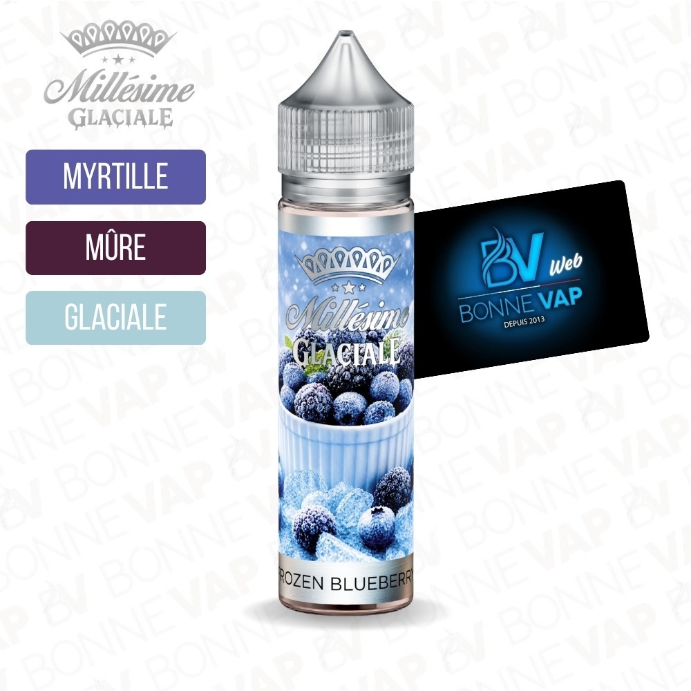 Frozen Blueberries 50ml - Millésime Glaciale