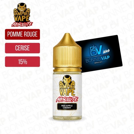 Concentré Red Apple Cherry 30ml - Vampire Vape Absolute