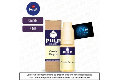 Cassis Exquis 10ml - Pulp - 06mg