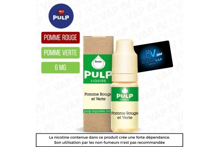 Pomme Rouge et Verte 10ml - Pulp - 06mg