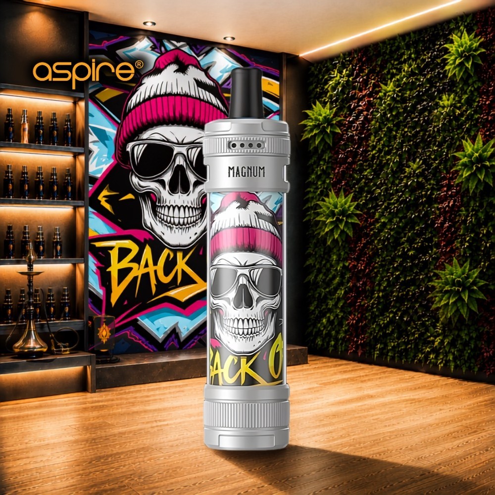 E-Chicha Magnum Funky Skull - Aspire - Face avant