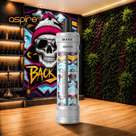 E-Chicha Magnum Funky Skull - Aspire - Face arrière