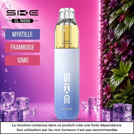 Starter Myrtille Framboise - SKE CL 15000 - 10mg