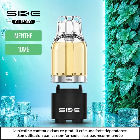 Cartouche Menthe Fraiche - SKE CL 15000 - 10mg